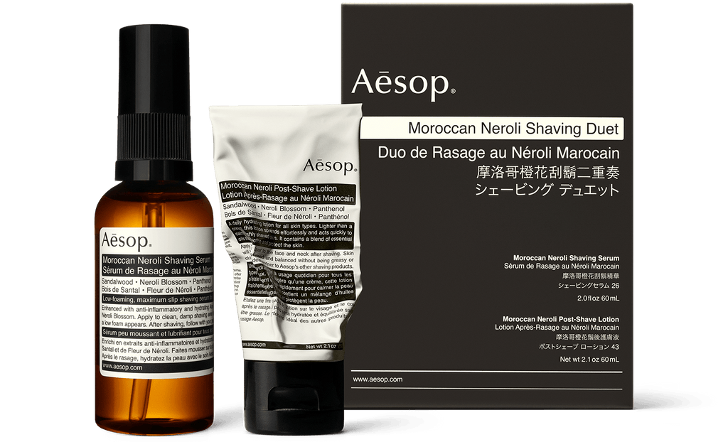 Aesop Moroccan Neroli Shaving Duet